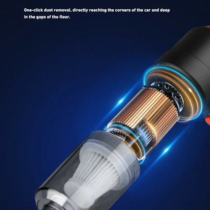 Xiaomi 690000Pa Wireless Car Vacuum Cleaner 120W Highpower Vacuum Handheld Cordless Auto Portabale Vacuum Cleaner Home Office