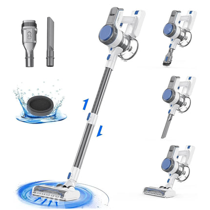 Redkey RK1 Cordless Vacuum Cleaner 22kpa Powerful Suction Cordless Vacuum Cleaner LED Display 250W Wireless Stick Vacuum Cleaner