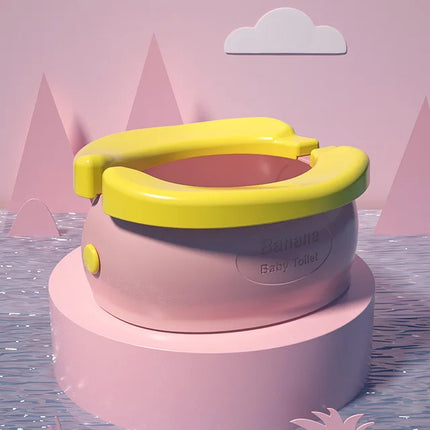 Portable Travel Baby Potty Foldable Children's Potty Training Seat Easy to Clean Toilet Seat Boys And Girls Birthday Gift