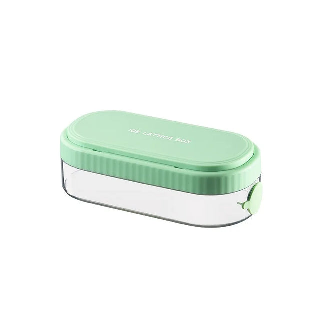 8Grid Portable Water Injection Ice Tray Mold Food Grade Silicone Press Type Cube DIY Maker