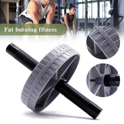 Workout AB Roller Wheel Non-slip Abdominal Wheel No Noise Abdominal Trainer Exercise Wheel Strengthen Muscle Exercise Equipment