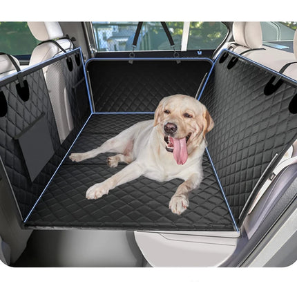 New Design Large Pet Back Seat Extender Car Backseat Protector Hammock Dog Car Seat Cover Hard Bottom for Travel