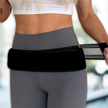 Lumbar Hip Belt Relieve Sacroiliac SI Joint Pain Pelvic Lower Back Massager Women Men Waist Massage Instrument