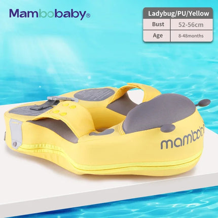 Mambobaby Non-inflatable Baby Float Car Waist Float Lying Swimming Ring Floats Water Pool Accessories Infant