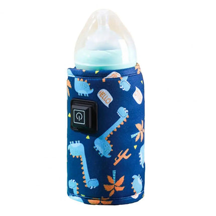 Baby Milk Warmer Digital Display Baby Bag USB Nursing Bottle Heater Portable Baby Bottle Warmer Thermal Bag for Travel Outdoor