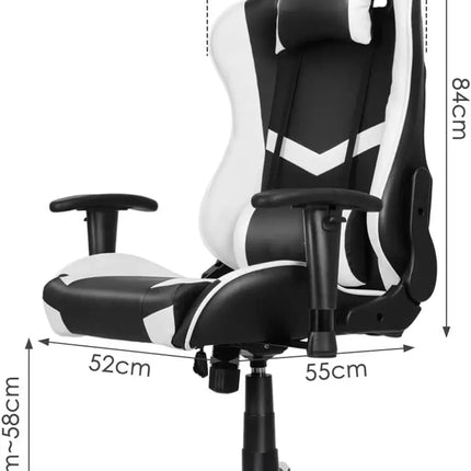 Gaming Chair,Racing Office Chair, Swivel with Adjustable Armrest,Ergonomic Computer Desk Chairs