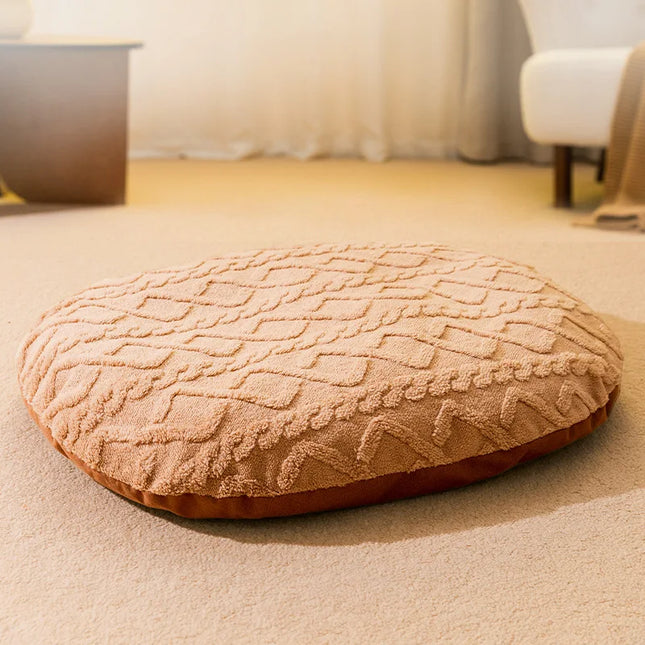 New Dog Bed for Large Medium Small Dogs Cats Sleeping Mat Non-Slip Bottom Breathable Soft Puppy Bed Durable Calming Pet Supplies