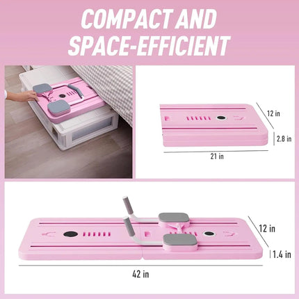 6IN1 Fitness Board + Waist Belts Multifunctional Abdominal Board Push-Ups Stands Pilates Board Home Exercise Gym Equipment