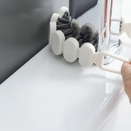 Brush Innovative Convenient Multifunction Bendable Flexible Tool U-shaped Gap Portable Sanitary Clean Bendable Crevice Brush