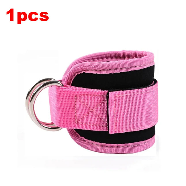 Cable Ankle Straps Double D-Ring Adjustable Ankle Cuffs For Gym Workouts Glutes Legs Strength Training Brace Support Sport