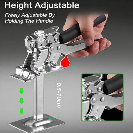 Multifunction Hand Lifting Tool Labor-Saving Arm Jack Door Lifting Cabinet Board Height Adjuster Anti-Slip Hand Elevator Tools