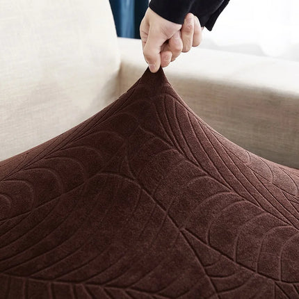 Waterproof Jacquard Sofa Seat Cushion Cover Furniture Protector for Pets Kids Stretch Sofa Cover Washable Removable Slipcover