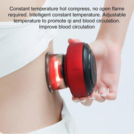Smart Cupping Electric Cupping Cupping Therapy Massager With Red Light Therapy, Electric Heating Scraping Suction Cups