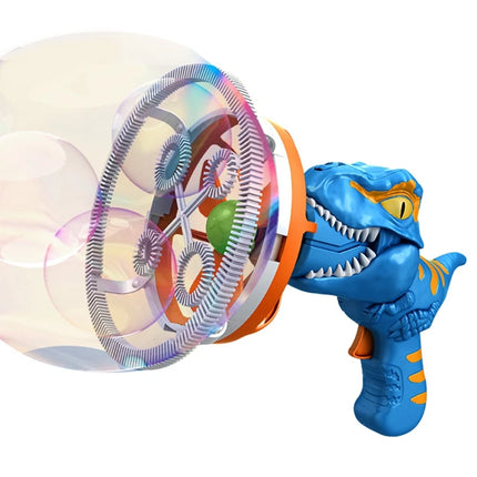 Fan Dinosaur Bubble Machine Bubbles in Bubble Handheld Electric Dinosaur Bubble Machine Bubble Dinosaur Pool Toys Green