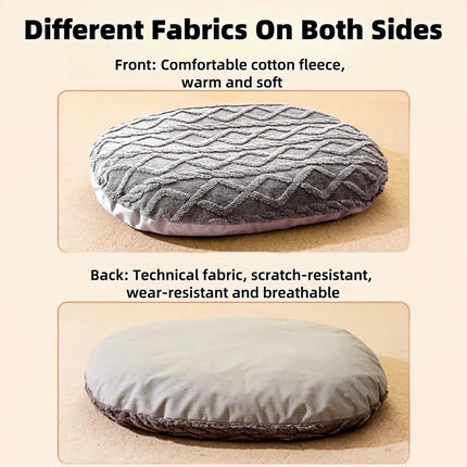 New Dog Bed for Large Medium Small Dogs Cats Sleeping Mat Non-Slip Bottom Breathable Soft Puppy Bed Durable Calming Pet Supplies