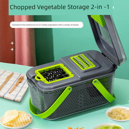 Kitchen Vegetable Cutter Chopper Fruits Slicer Multi-Function Vegetable Chopper
