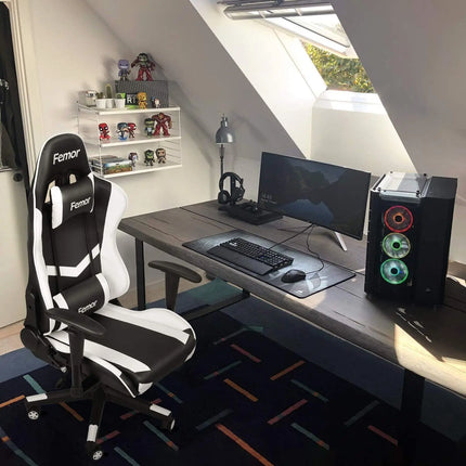 Gaming Chair,Racing Office Chair, Swivel with Adjustable Armrest,Ergonomic Computer Desk Chairs