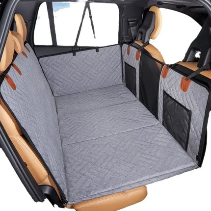 New Design Large Pet Back Seat Extender Car Backseat Protector Hammock Dog Car Seat Cover Hard Bottom for Travel