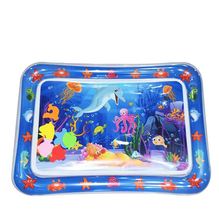 Inflatable Tummy Time Mat Premium Baby Water Play Mat for Infants and Safe skin friendly Toddlers Baby Toys for 3 to 24 Months