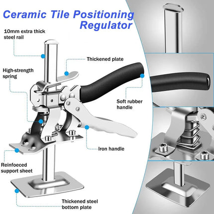 Multifunction Hand Lifting Tool Labor-Saving Arm Jack Door Lifting Cabinet Board Height Adjuster Anti-Slip Hand Elevator Tools