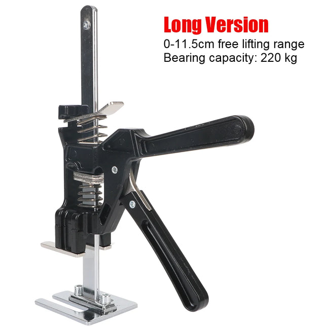 Hand Lifting Tool Tile Height Adjuster Labor-Saving Arm Jack Door Panel Drywall Lifting Elevator Tool Cabinet Board Lifter
